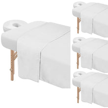 Load image into Gallery viewer, Microfiber Massage Bed Sheet Sets 3pcs