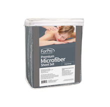 Load image into Gallery viewer, Microfiber 3pc Massage Bed Sheet Sets
