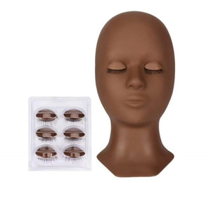 Eyelash Mannequin Head