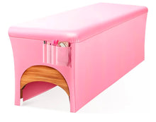 Load image into Gallery viewer, Wipeable Leather Massage Bed Cover