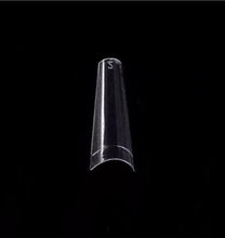 Load image into Gallery viewer, Coffin Half-Well Nail Tips (Approx 504 pcs)
