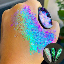 Load image into Gallery viewer, Rainbow Opal Holographic Flakes
