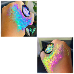 Rainbow Opal Holographic Flakes