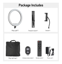 Load image into Gallery viewer, 21 Inch LED Ring Light 3000-6500K
