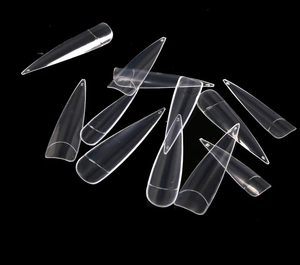 XL Stiletto Full-Well Nail Tips (500ct)