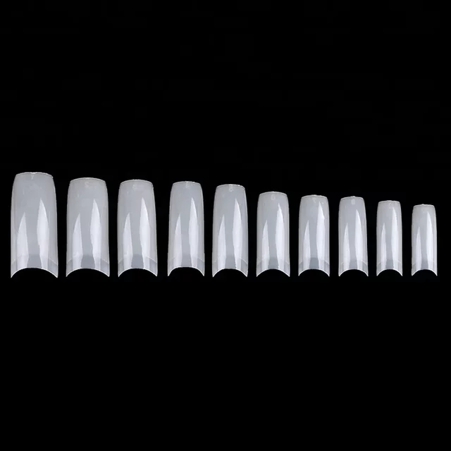 French Half-Well Nail Tips (500ct)