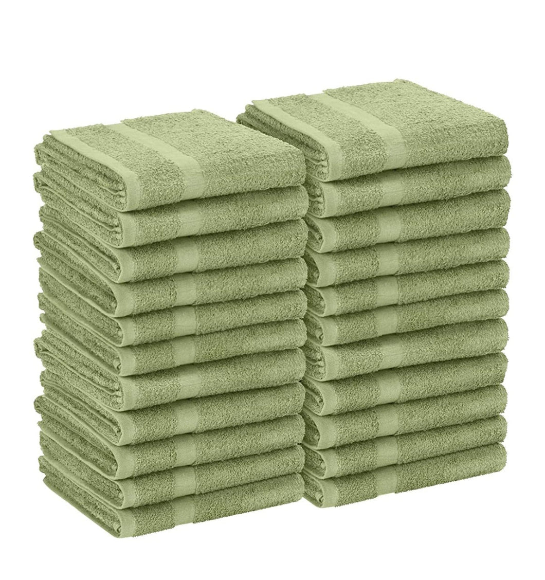 Sage Green Salon Towels (16