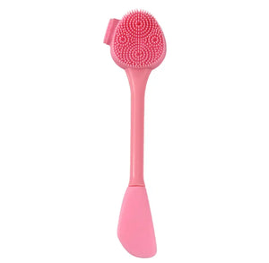 Double-Headed Face Cleansing Brush