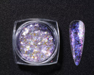 Shiny Opal Holographic Flakes