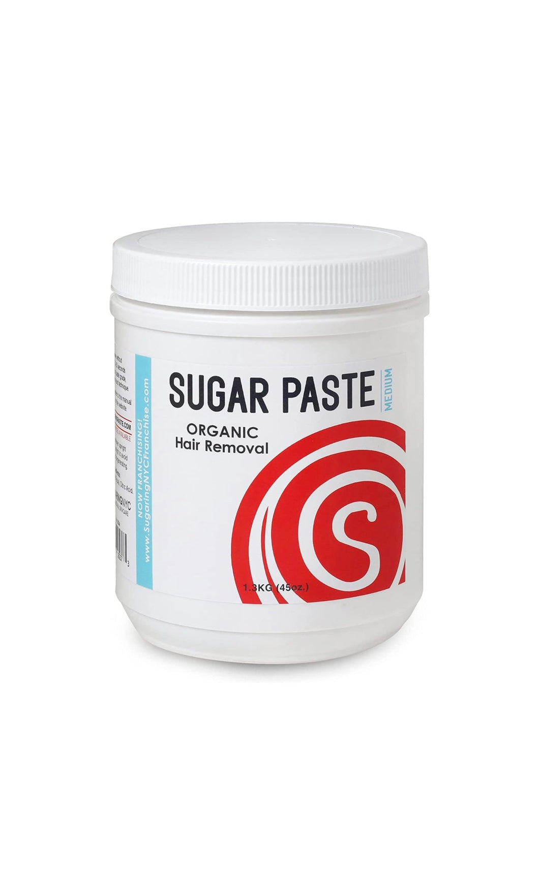Organic Hair Removal Sugar Paste 45 Oz