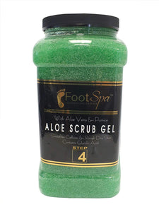 FootSpa Aloe Scrub Gel 16 Oz.