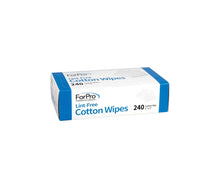 Load image into Gallery viewer, ForPro Lint-Free Cotton Wipes 240ct
