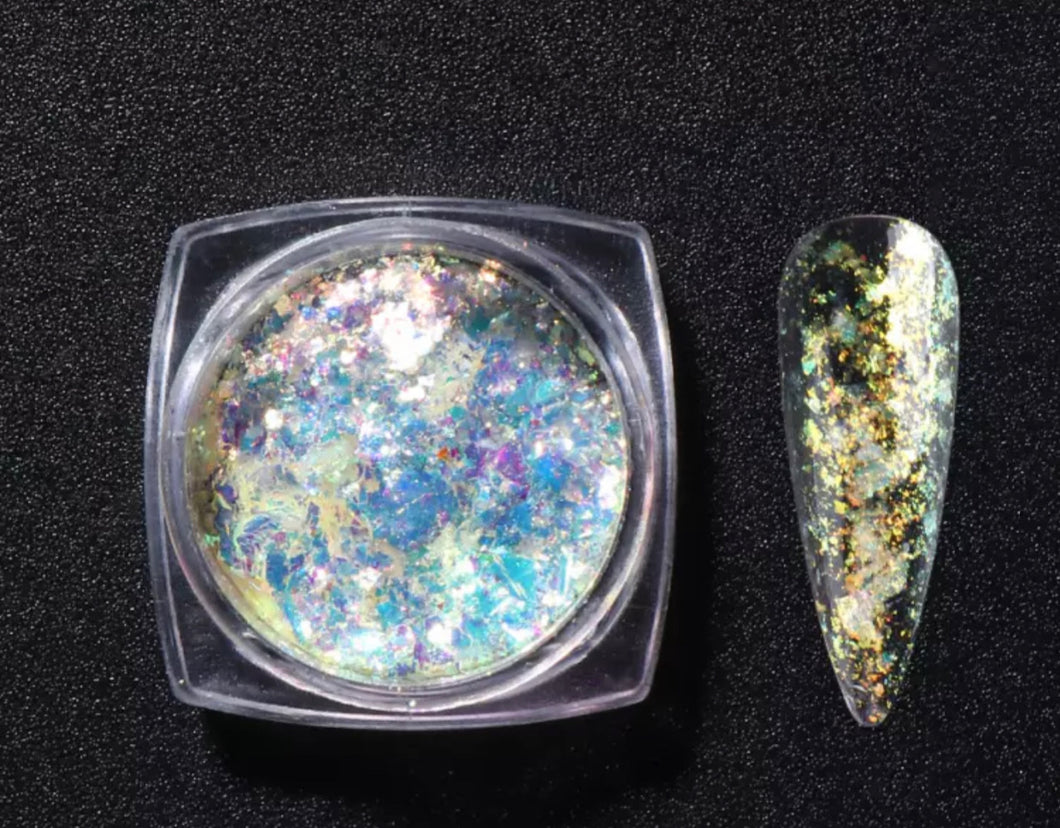 Shiny Opal Holographic Flakes