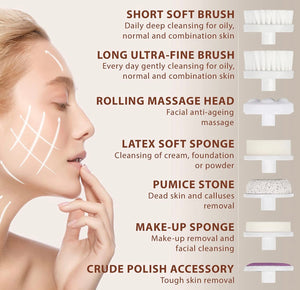 Facial Cleansing Brush (Not Waterproof)